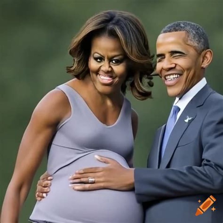 Pregnant Picture of Michelle Obama: A Glimpse into Her Journey of Motherhood
